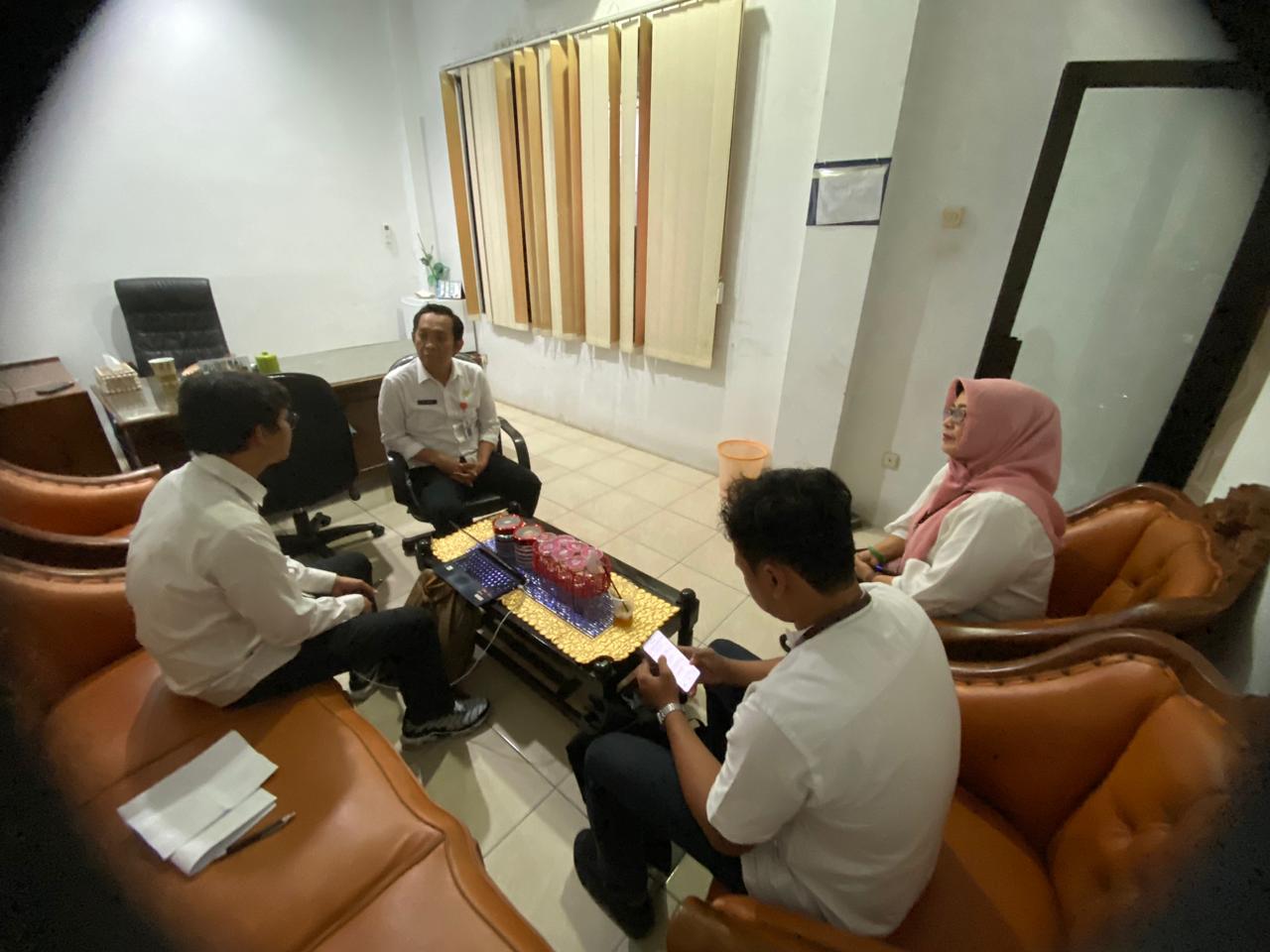 Koordinasi SAVIRA bersama Dinas Arpus Kota Semarang